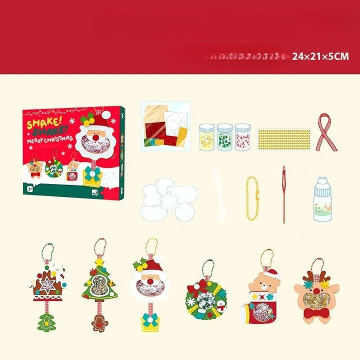 Kerstvilt Doe-het-zelf-materiaalset