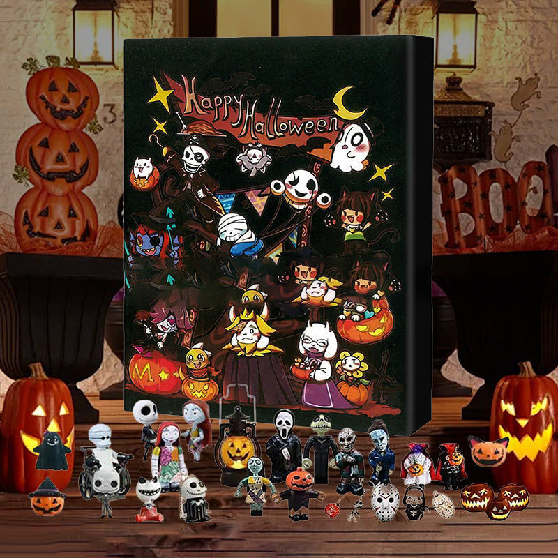 Halloween Horror Adventskalender - Er zitten 24 cadeaus in