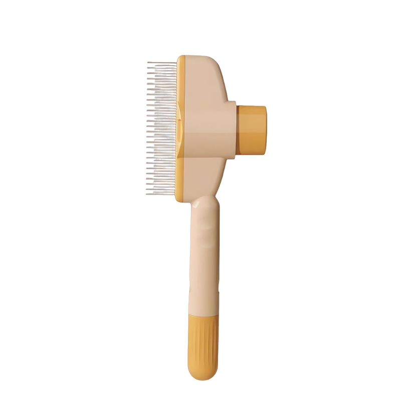 Roestvrijstalen huisdierkam met lange en korte tanden