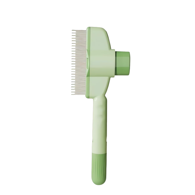 Roestvrijstalen huisdierkam met lange en korte tanden