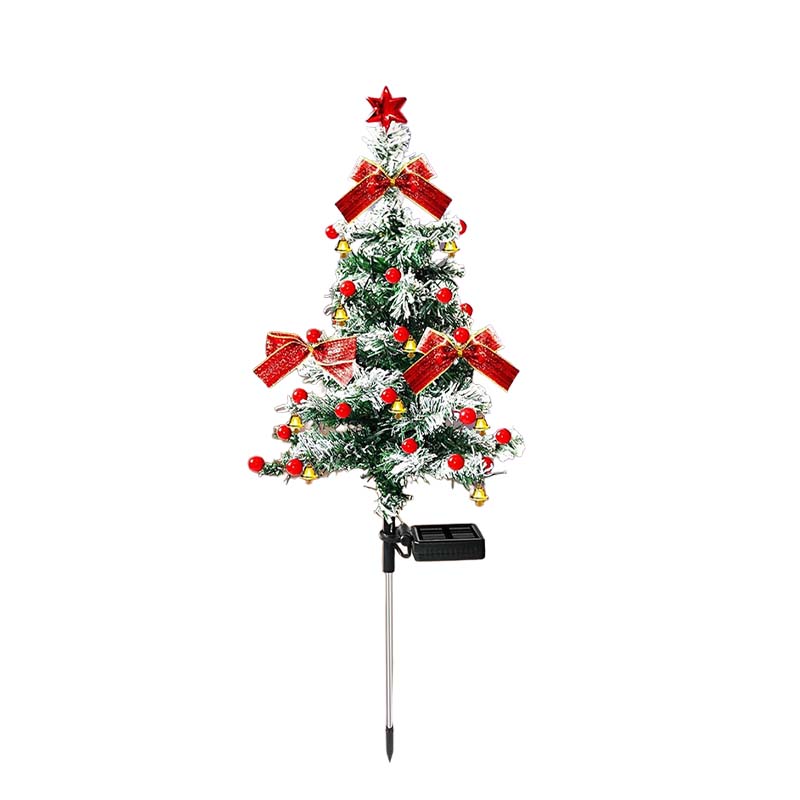 Decoratieve kerstboom vloerverlichting