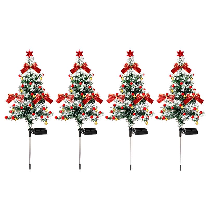 Decoratieve kerstboom vloerverlichting