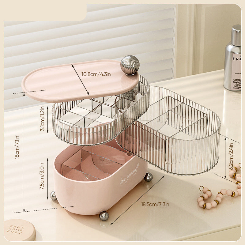 360° roterende bureau-organizer