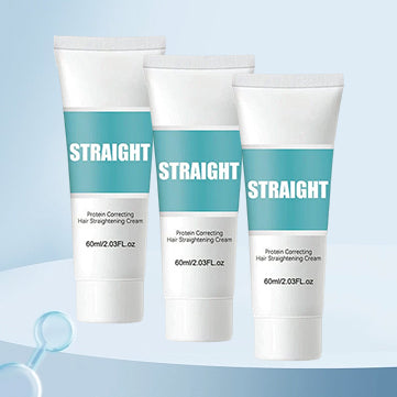 Zijde- en glanscrème voor het ontkrullen van haar