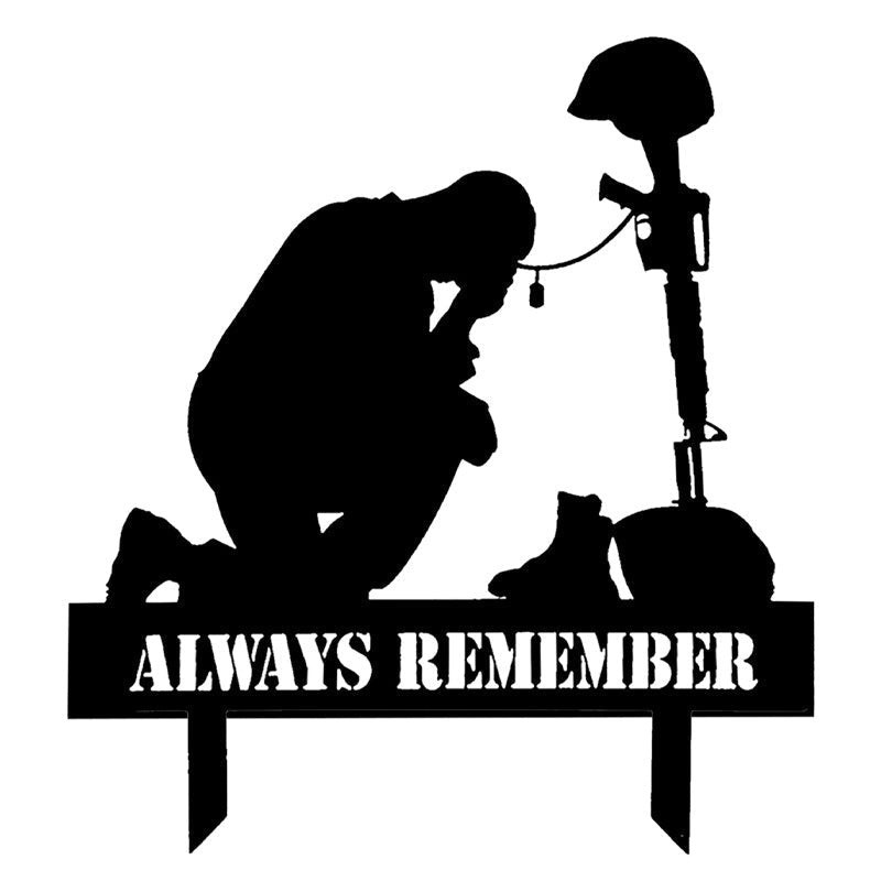 Decoratie voor soldatenmonument