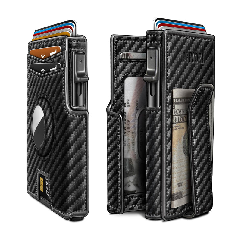 Zakelijke stijl pu lederen geldclip voor heren