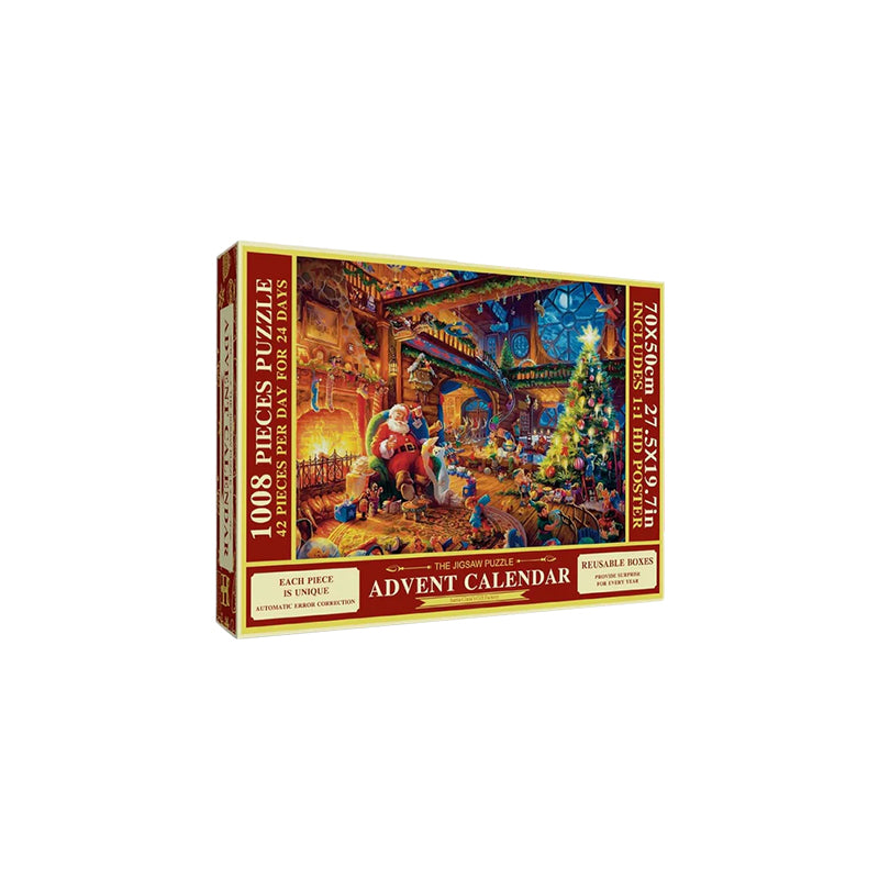Kerstpuzzel-adventskalender 2023
