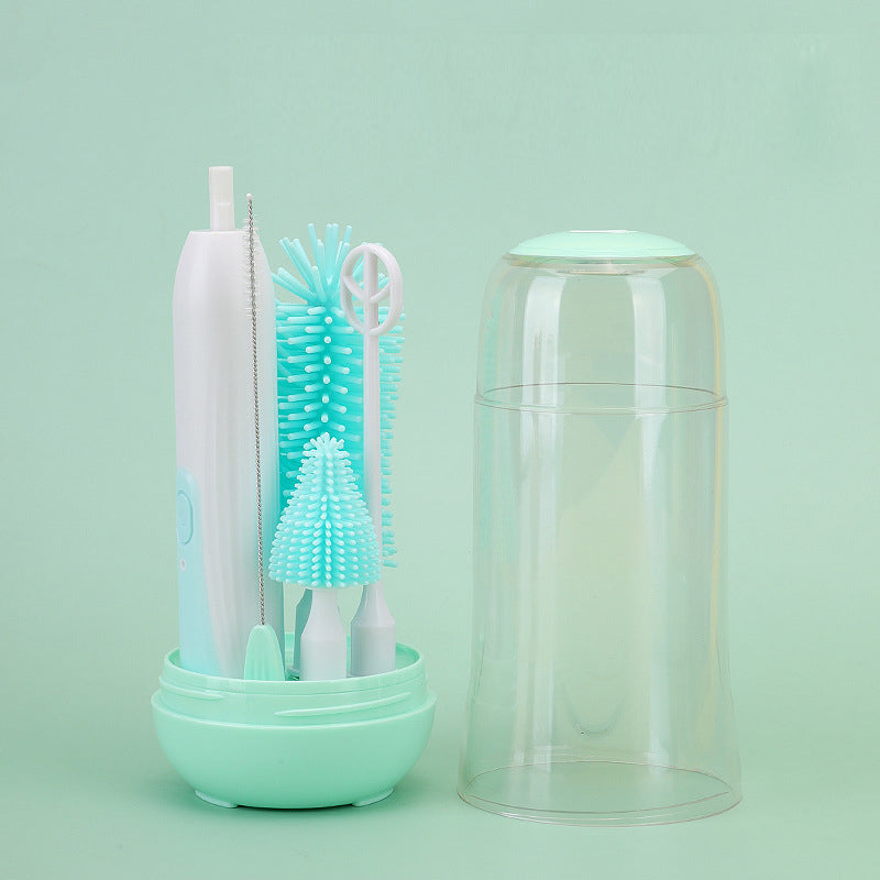 Elektrische flessenreinigingsborstel