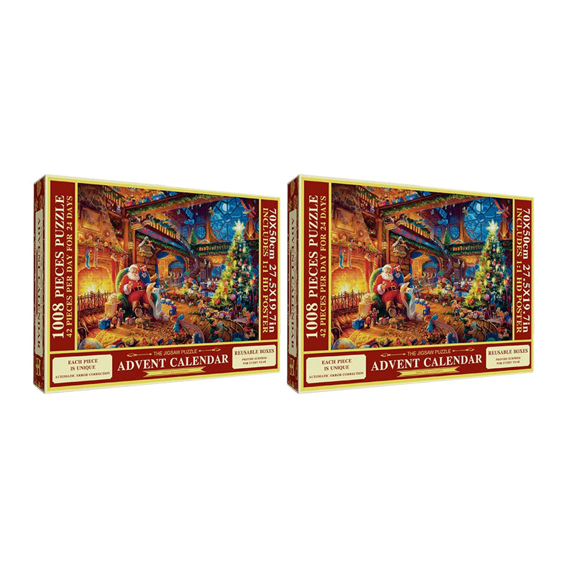 Kerstpuzzel-adventskalender 2023