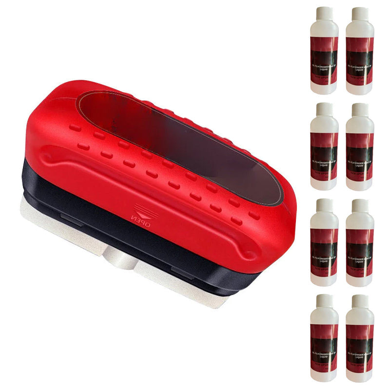 Glazen schoonmaakbord