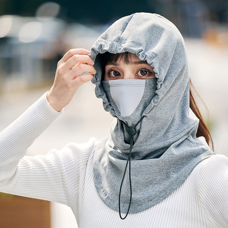 Hooded Face Mask met Nackwarmer voor Fietsen