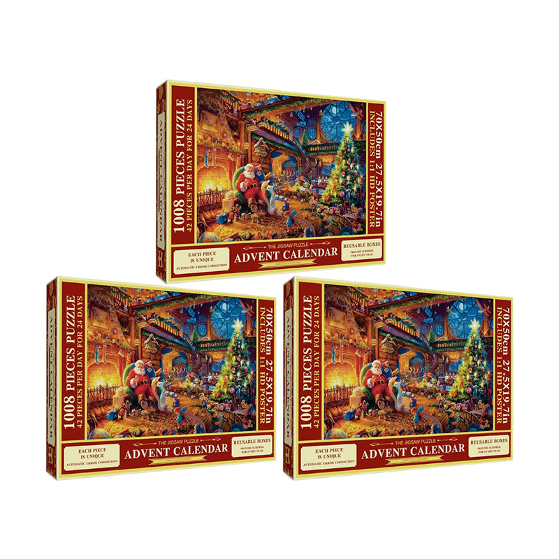 Kerstpuzzel-adventskalender 2023