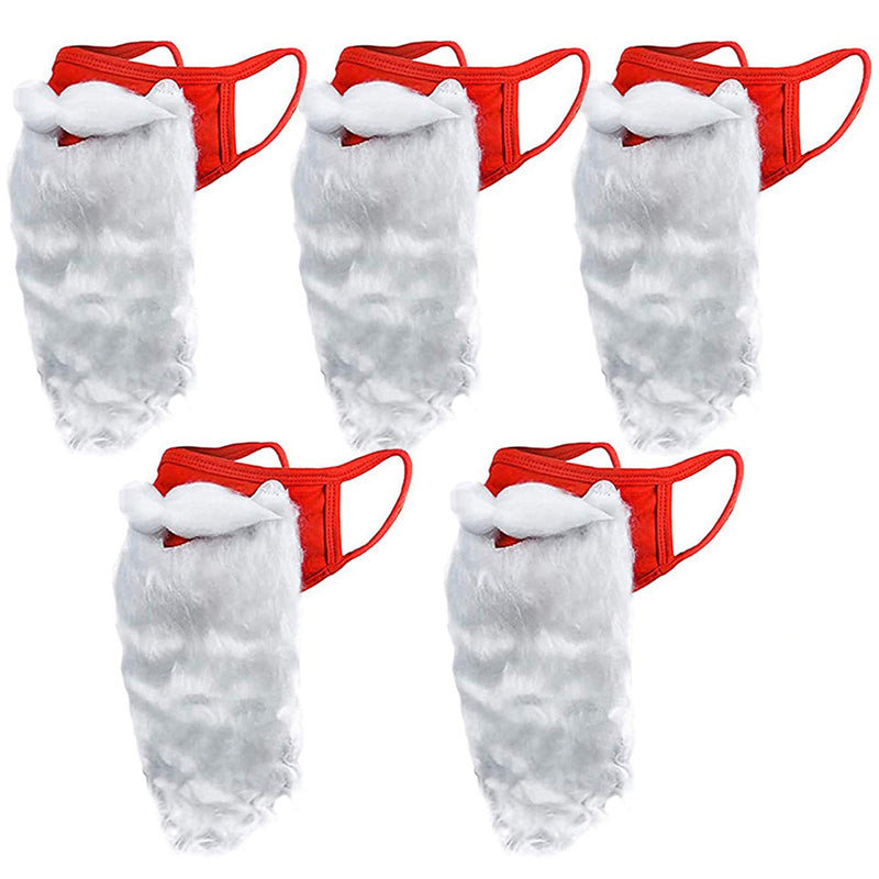 Gezichtsmasker van de Kerstman