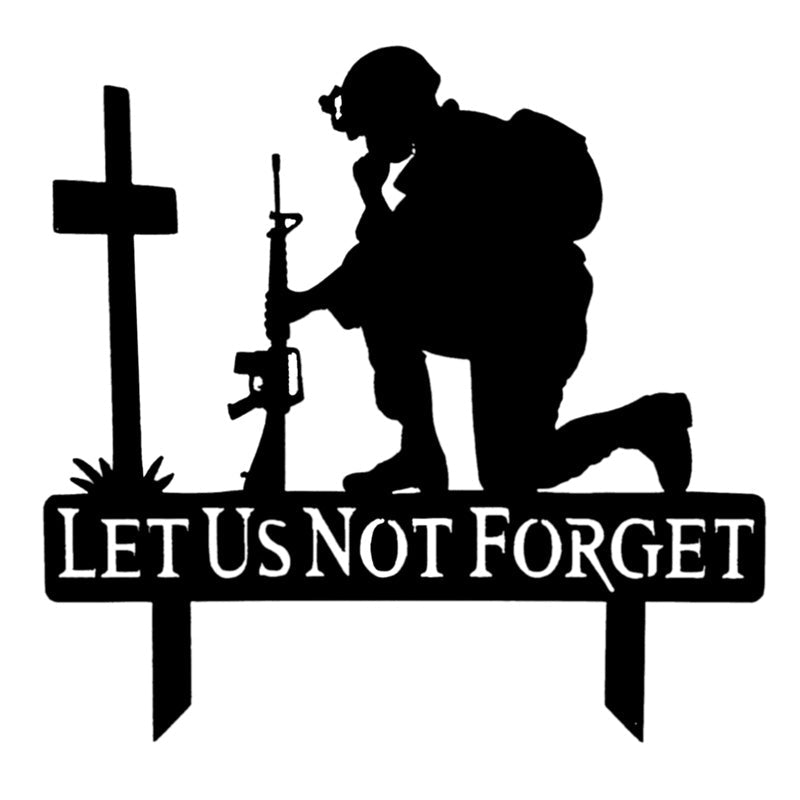 Decoratie voor soldatenmonument