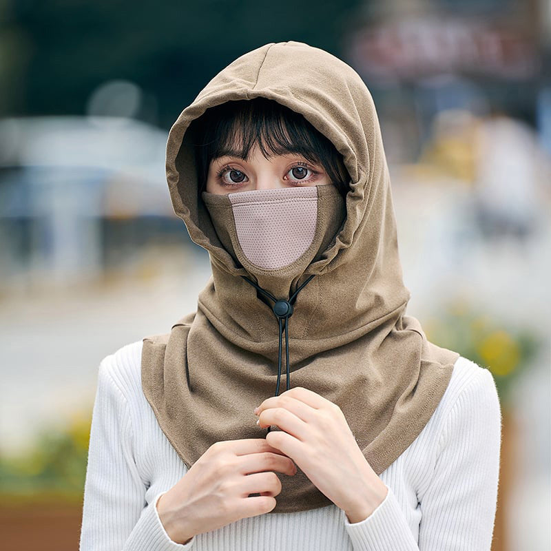 Hooded Face Mask met Nackwarmer voor Fietsen