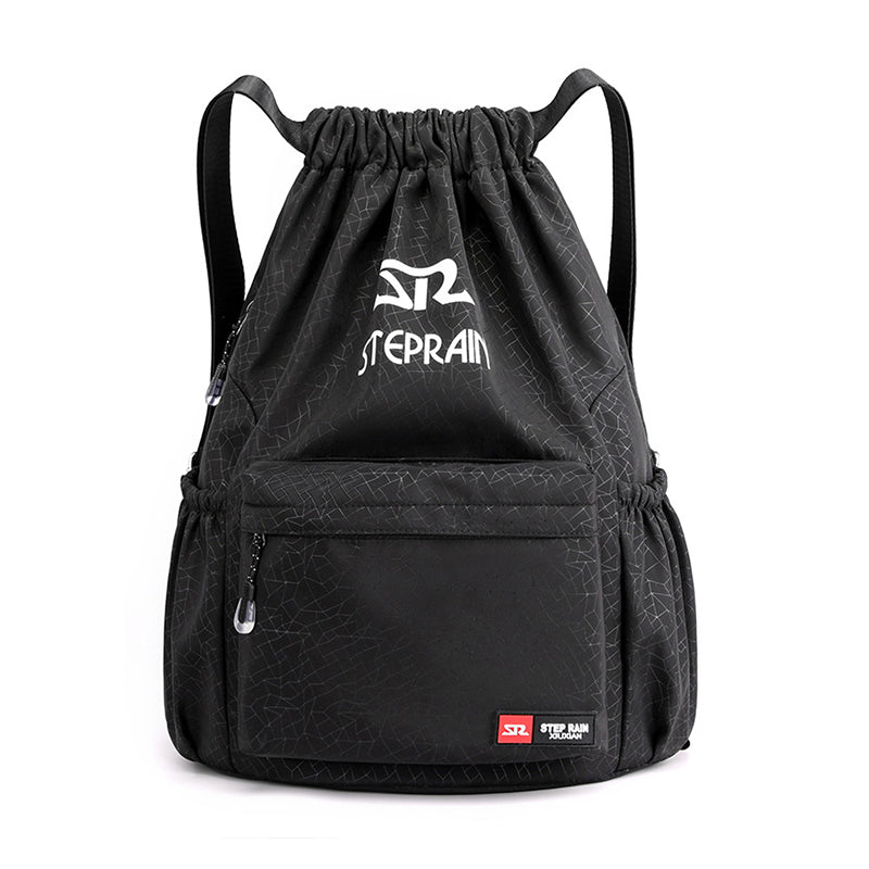 Verstelbare tas met trekkoord