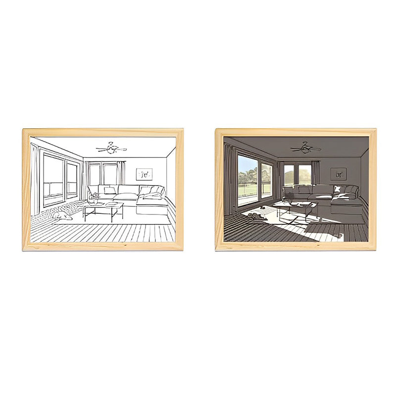 Verlichting Schilderij Decoratie