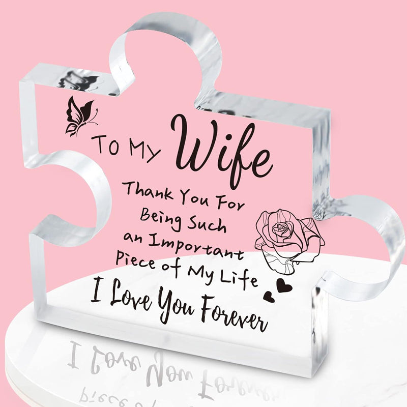 Acryl puzzelornament