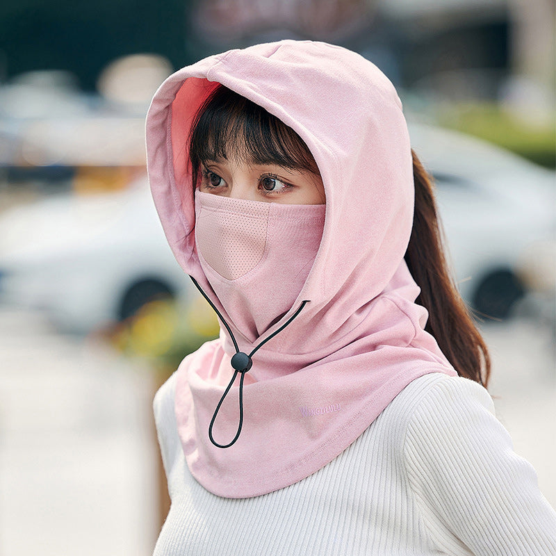Hooded Face Mask met Nackwarmer voor Fietsen