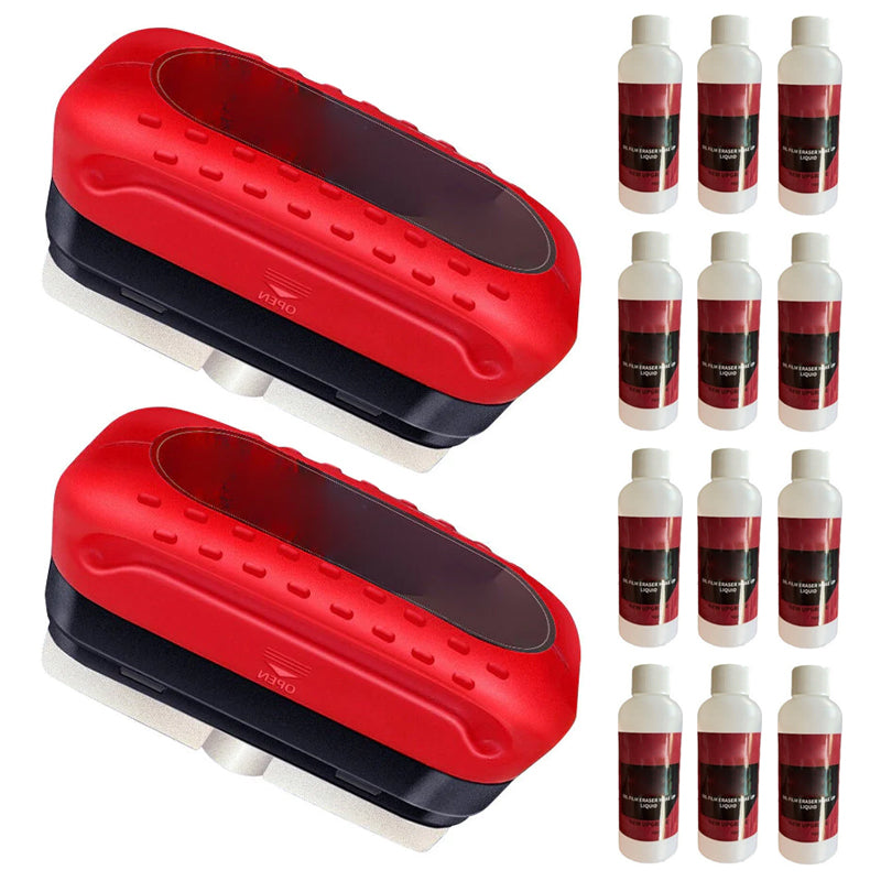 Glazen schoonmaakbord