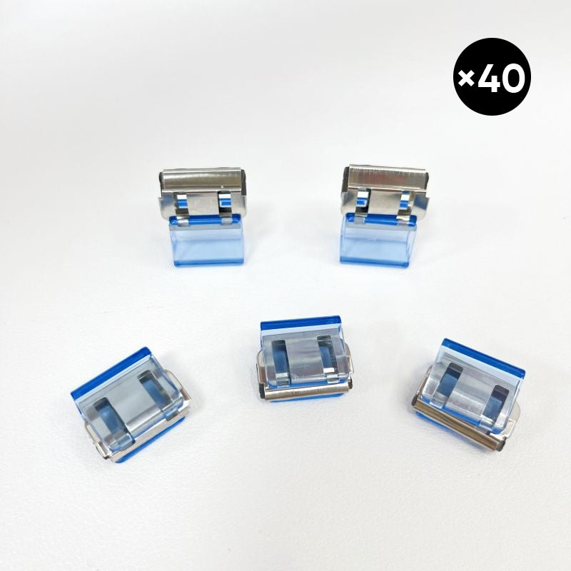 Kleurrijke mini-paperclips