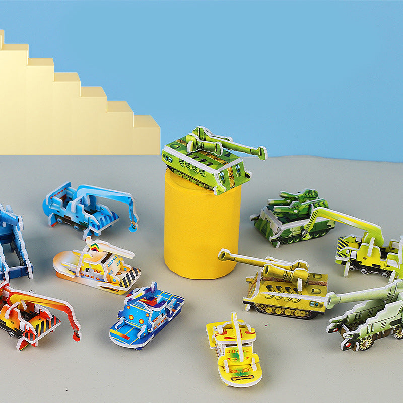 DIY driedimensionale insectenpuzzel