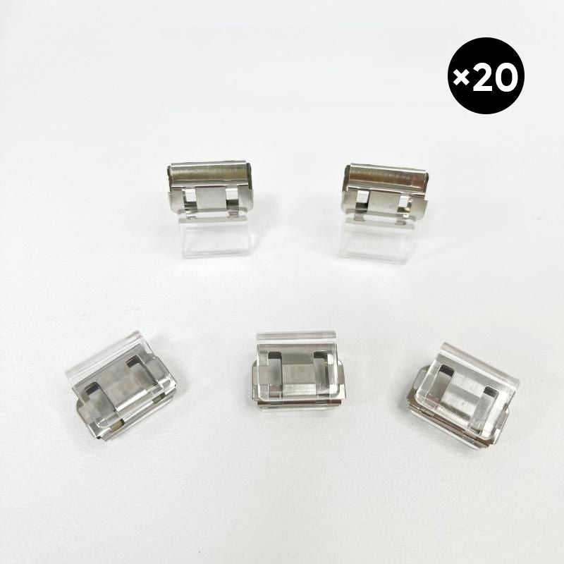Kleurrijke mini-paperclips