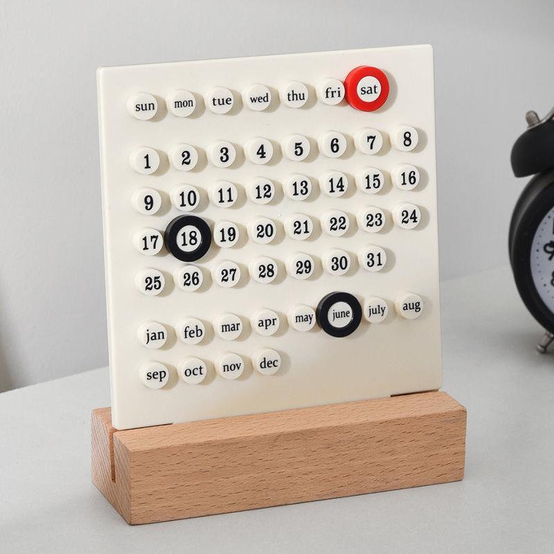 Handmatige DIY-loopkalender