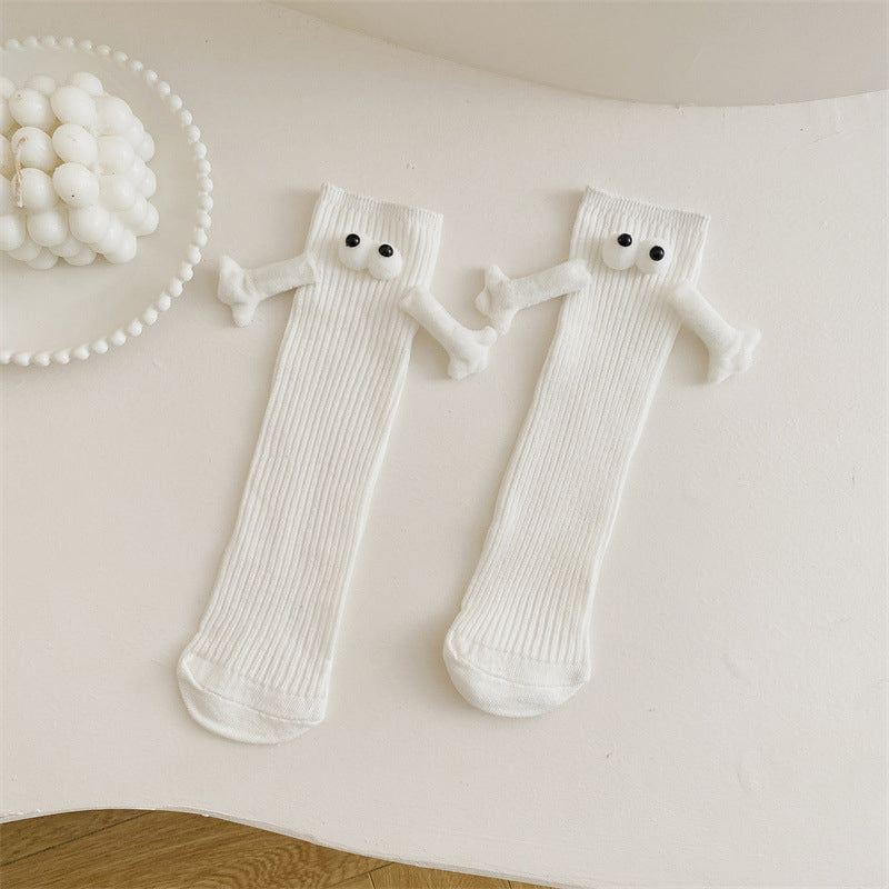 Ouder-kind grappige sokken