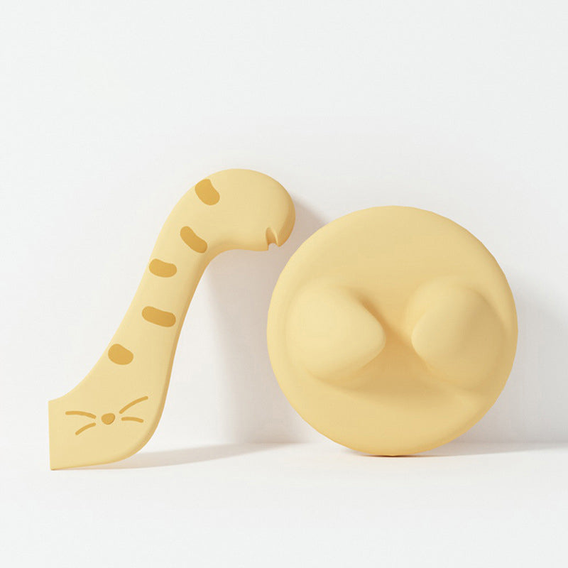 Deksel en schep voor voedsel voor huisdieren