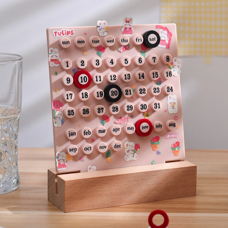 Handmatige DIY-loopkalender