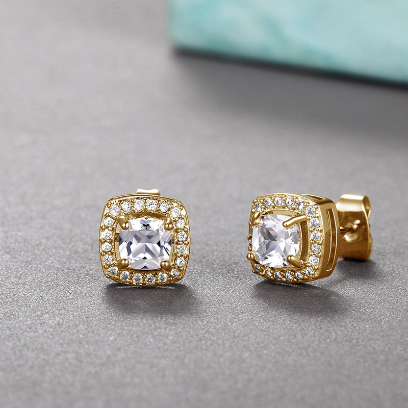 Creatieve bijpassende oorbellen van zirkonia