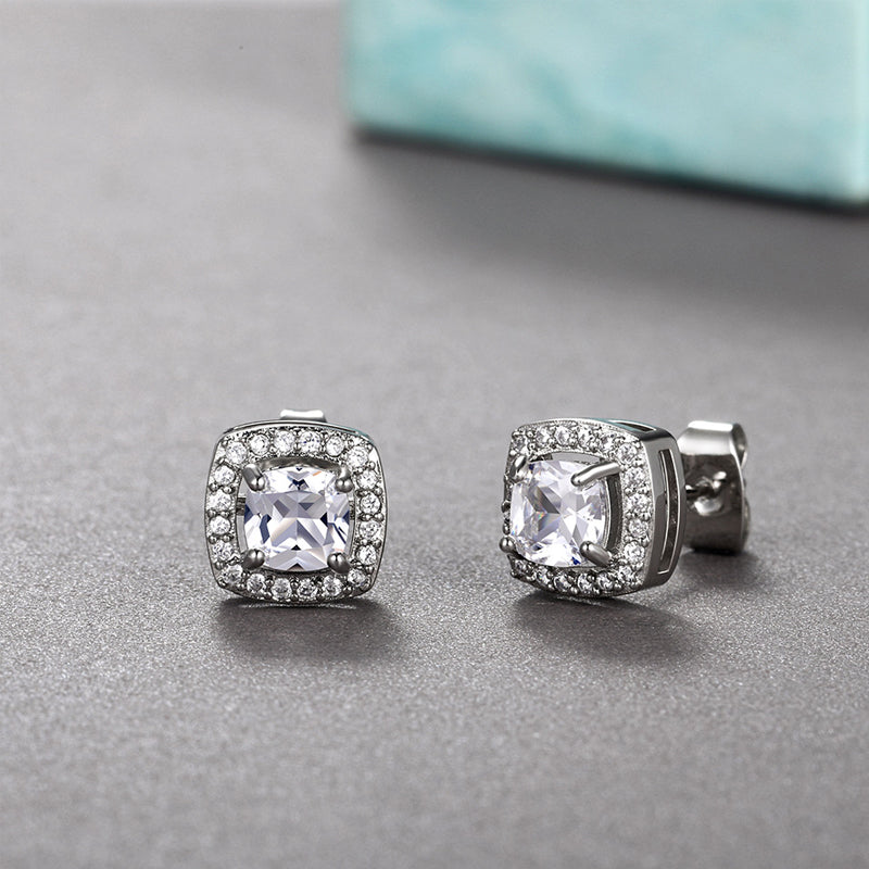 Creatieve bijpassende oorbellen van zirkonia