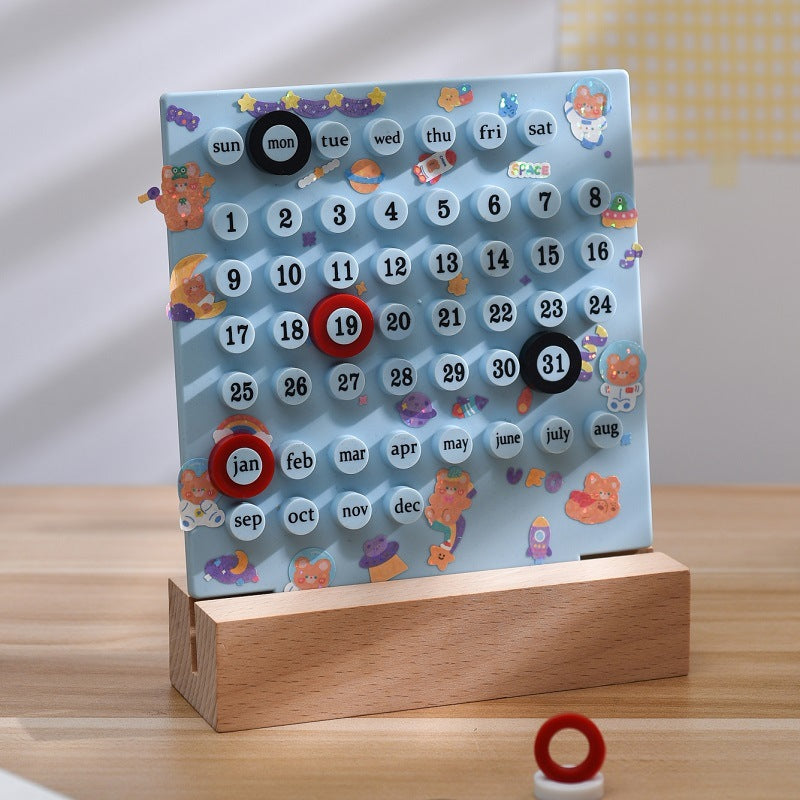 Handmatige DIY-loopkalender