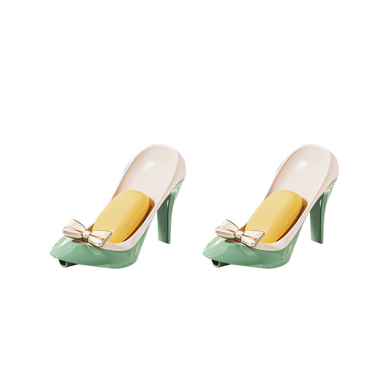 Creatieve hoge hakken zeepkist