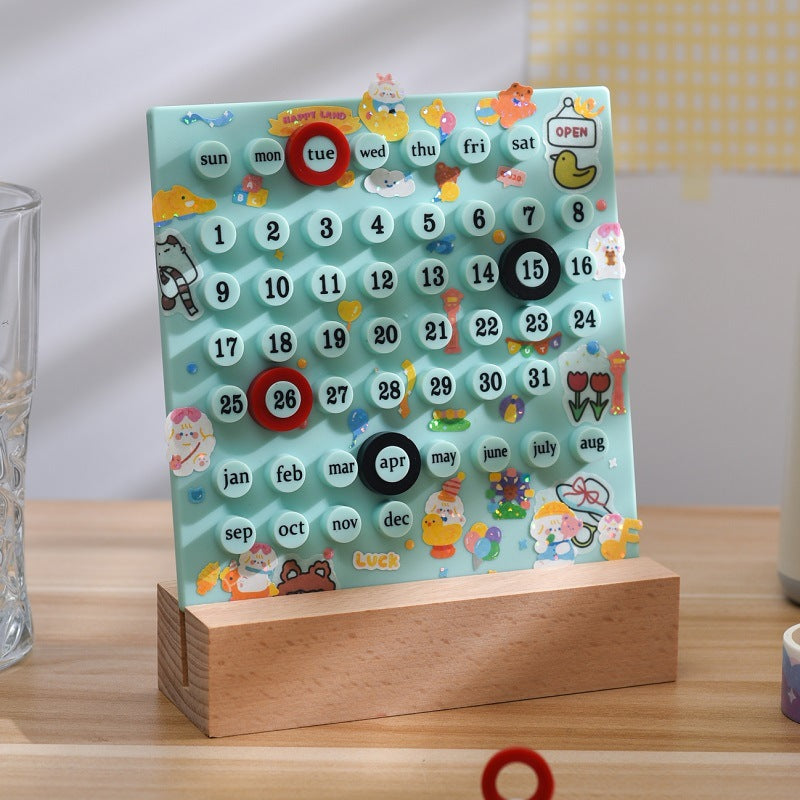 Handmatige DIY-loopkalender