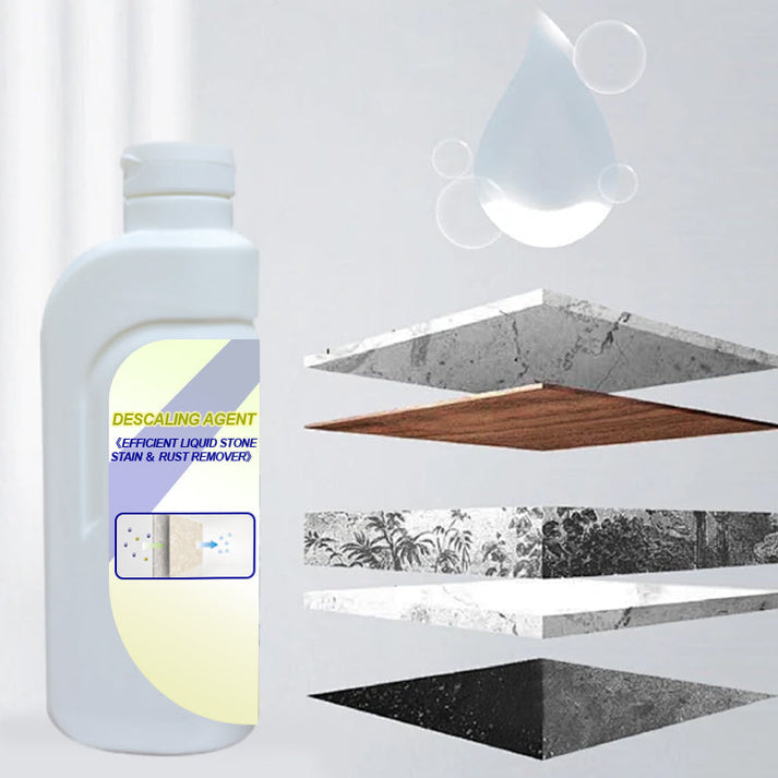 Efficiënte vloeibare steenvlek en roestverwijderaar