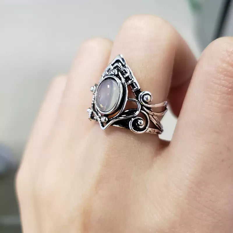 Vintage Maansteen Ring