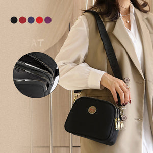 Nylon schoudertas van Oxford-stof met één schouder