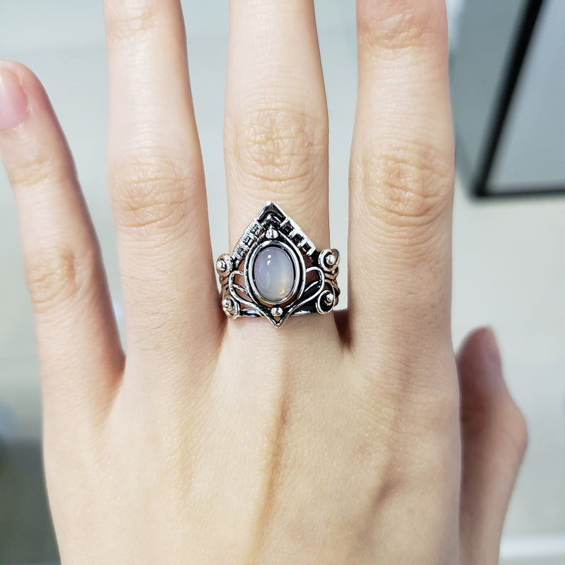 Vintage Maansteen Ring