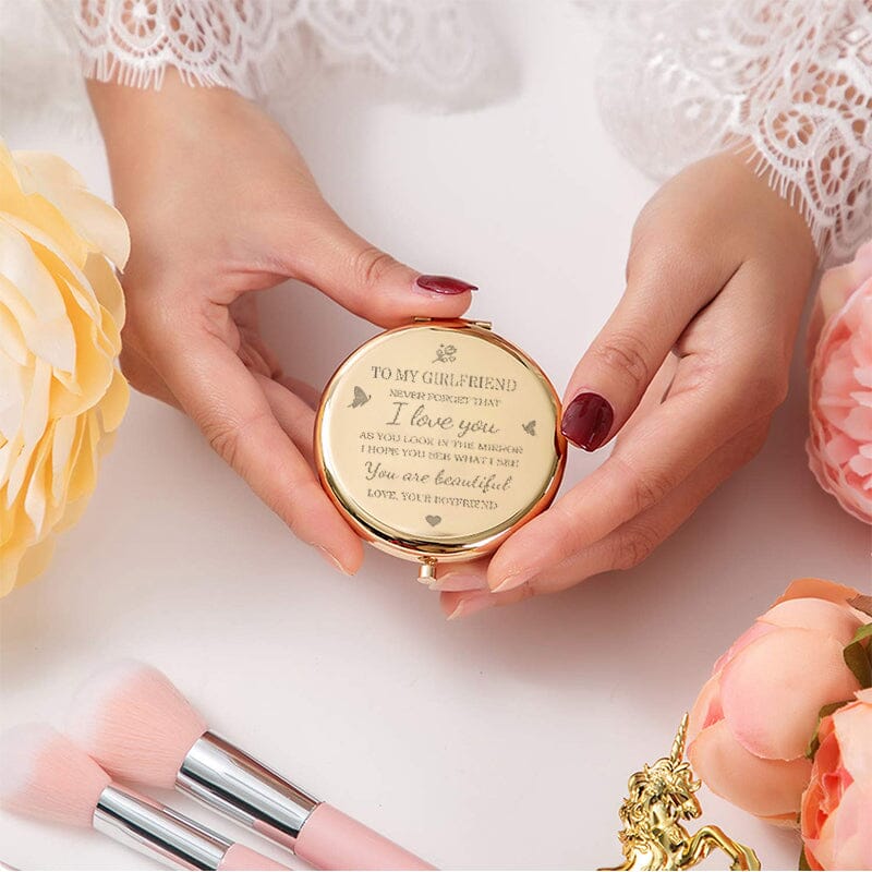 Ik hou van jou compacte spiegel