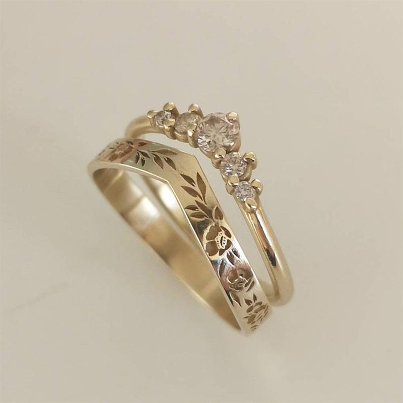 Elegante Eenvoudige Slingerring