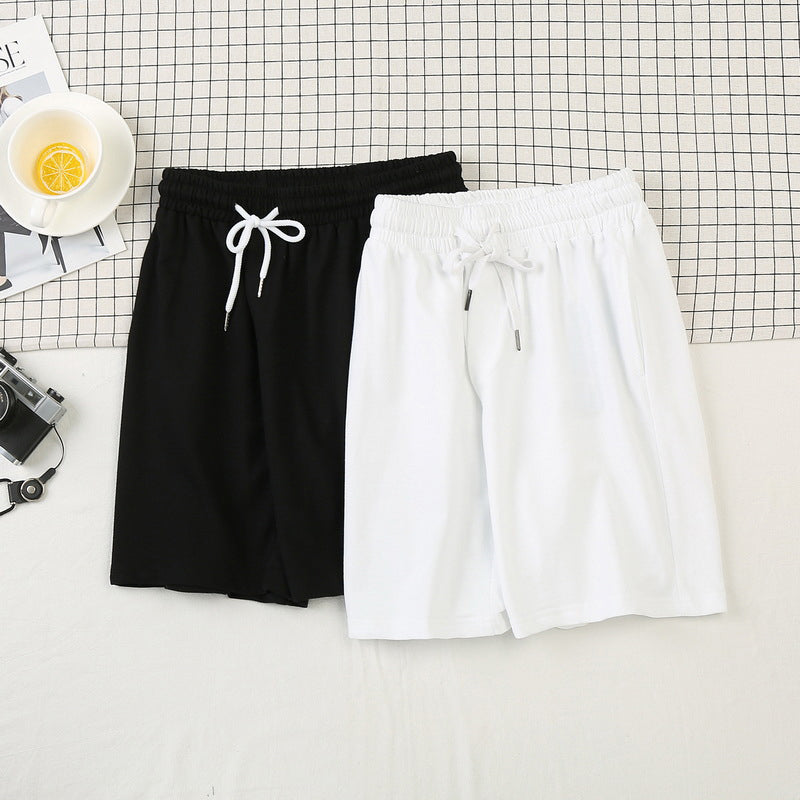 Sportshort in effen kleur