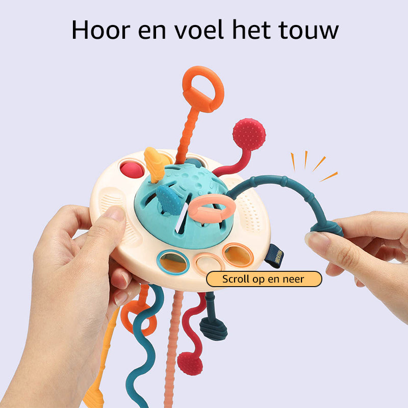 UFO siliconen trek speelgoed