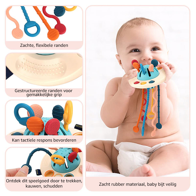 UFO siliconen trek speelgoed