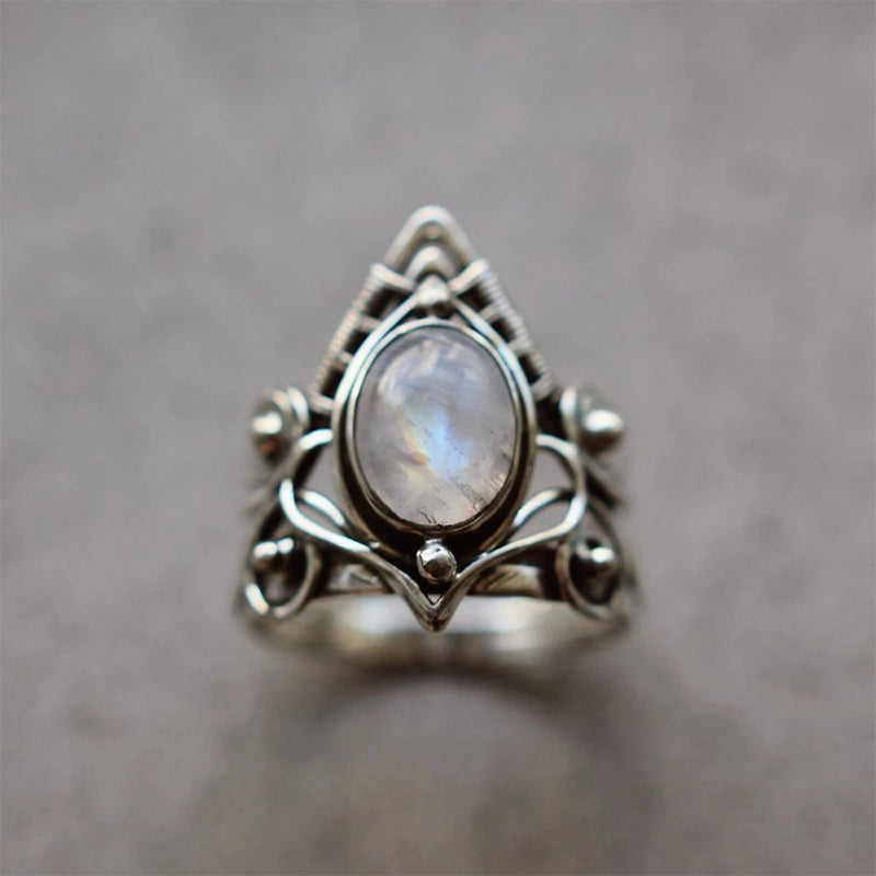 Vintage Maansteen Ring