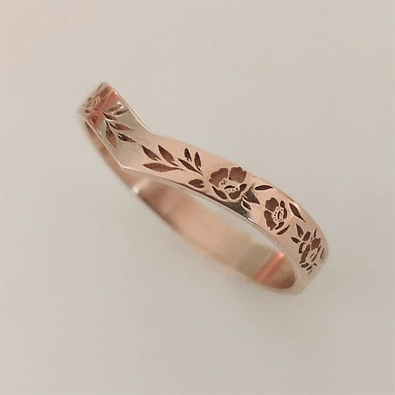 Elegante Eenvoudige Slingerring