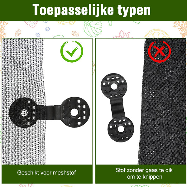 Shade Cloth Plastic Clip