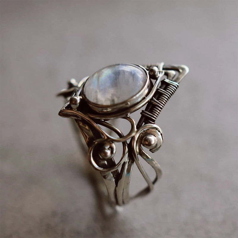 Vintage Maansteen Ring