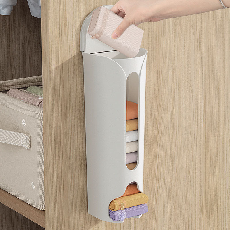 Wandmontage Sokken Slipje Opbergdoos